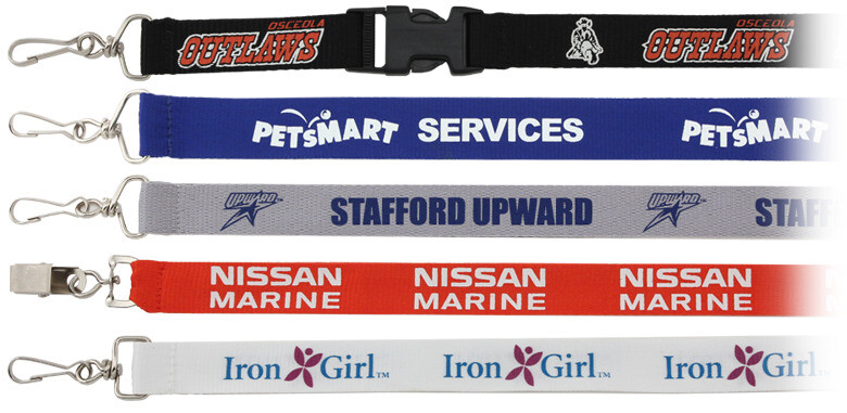 Imprinted Polyester Lanyards